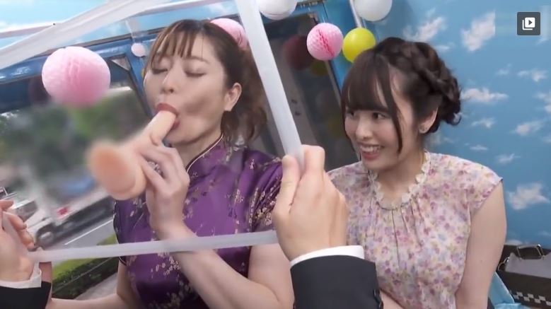 〚マジックミラー号〛　「すごい、そんなにいっぱいヨダレ出すんですか？」素人女子がソープ嬢の絶妙口技に驚愕